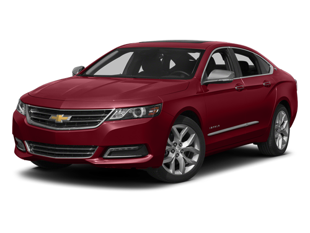 2014 Chevrolet Impala LT in Red Rock Metallic — front three-quarter view