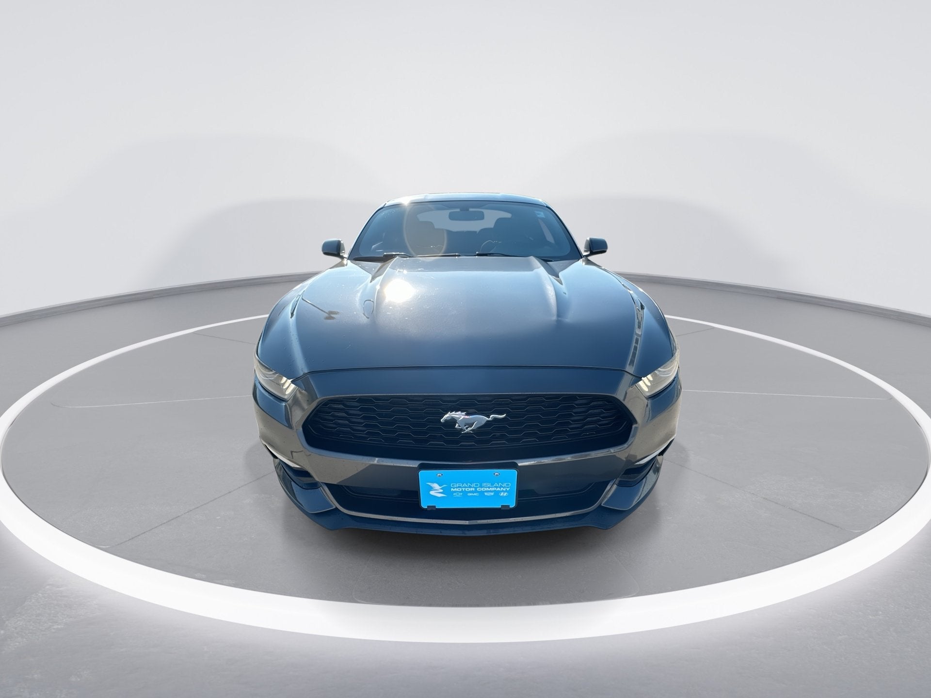 2016 Ford Mustang — rear three-quarter view
