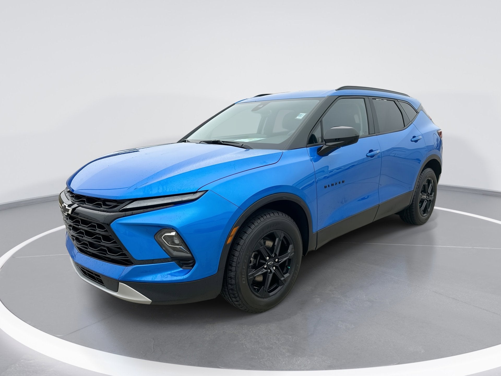 2024 Chevrolet Blazer 2LT in Riptide Blue Metallic — front three-quarter view