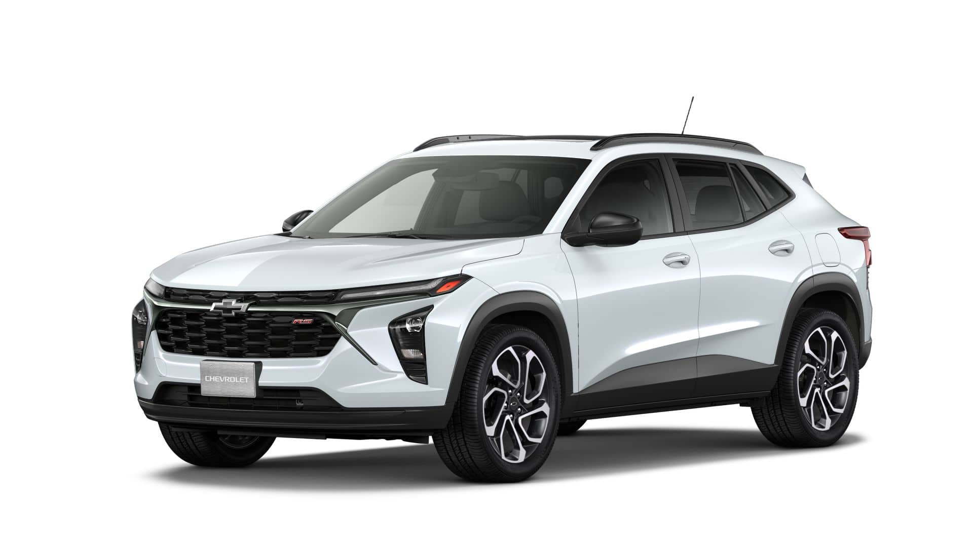 2026 Chevrolet Trax 2RS in Summit White — front three-quarter view